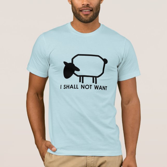 Camiseta Eu não quererei (Frente)
