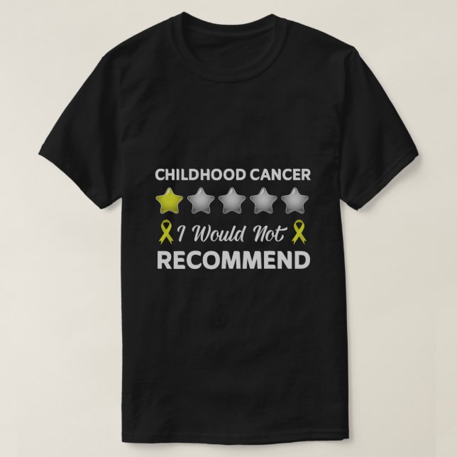 Camiseta Eu Não Recomendo Presente De Consciência De Cancer (Frente do Design)