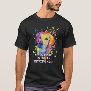 Camiseta Eu Não Recupero O Dourado Ouro Retriever Hu