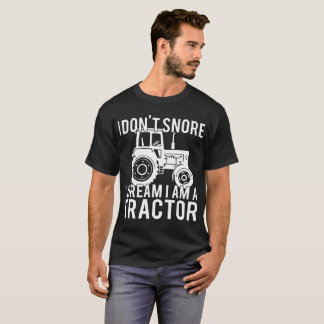 Camiseta Eu não ressono sonho que de I eu sou t-shirt de