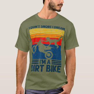 Camiseta Eu Não Riso Eu Sonho Eu Sou Uma Moto De Bicicleta