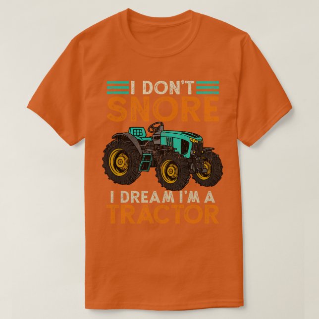 Camiseta Eu Não Riso Eu Sou Um Trator 2 (Frente do Design)