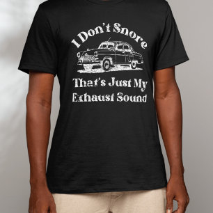 Camiseta Eu não Ronco Marido Engraçado Sarcasmo Humor Papai