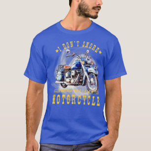 Camiseta Eu não ronco, sonho que sou uma moto