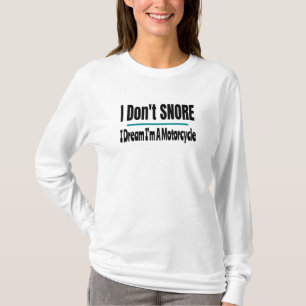 Camiseta Eu não ronco, sou um Sarcástico engraçado