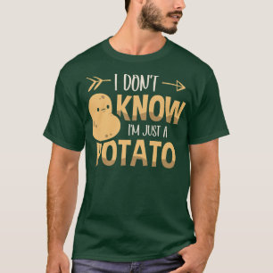 Camiseta Eu não sei que sou apenas um tatê de batata-vegeta
