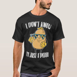 Camiseta Eu não sei que sou apenas uma Frita Francesa de Fo