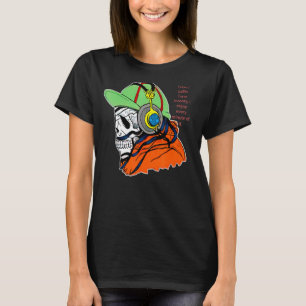 Camiseta Eu não sofro de insanidade desfrutar de música crô