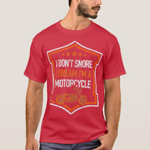 Camiseta Eu Não Sonho Com Sonho Eu Sou Um Tambor Engraçado