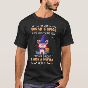 Camiseta Eu Não Sou Açúcar, Tempero E Tudo Bonito Eu Sou Sa