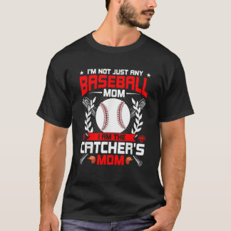 Camiseta Eu não sou apenas qualquer jogador de baseball mãe