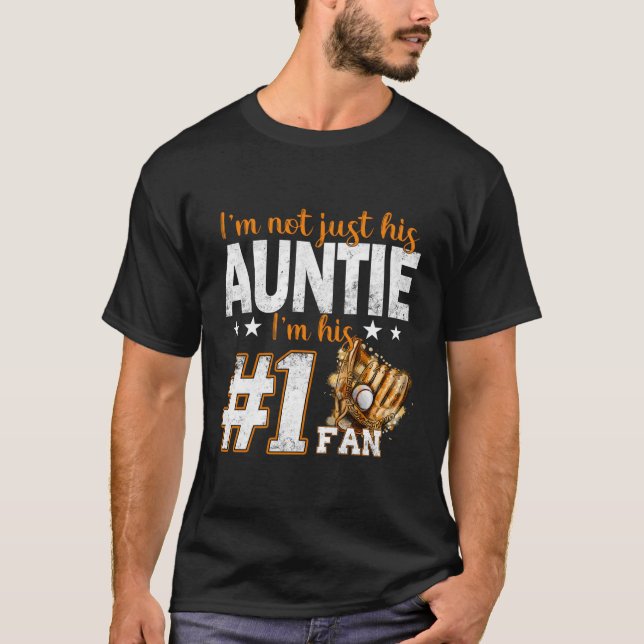 Camiseta Eu Não Sou Apenas Sua Tia Sou O Basebo De Ventilad (Frente)