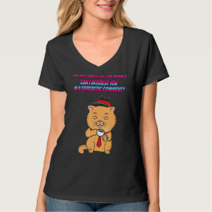 Camiseta Eu não sou bom no conselho, diversão de humor