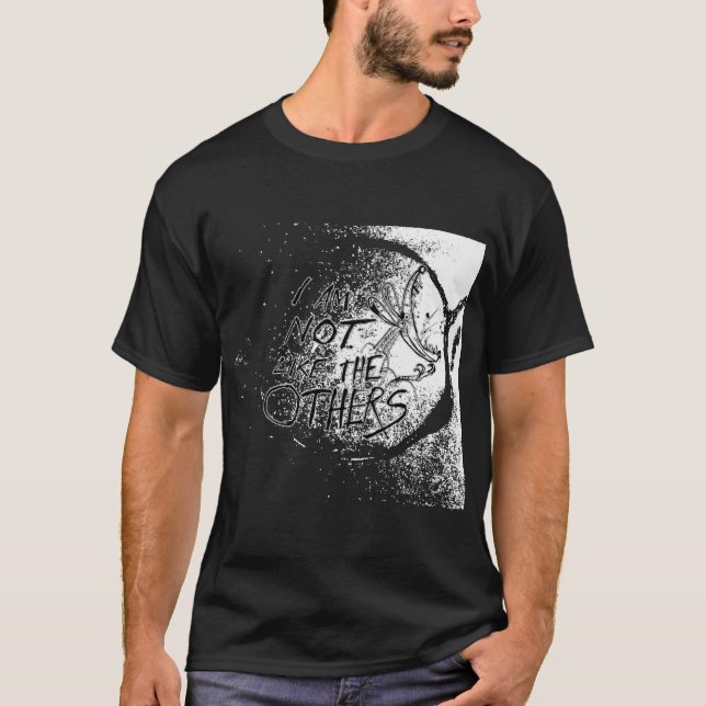 Camiseta Eu Não Sou Como os Outros menino (Frente)