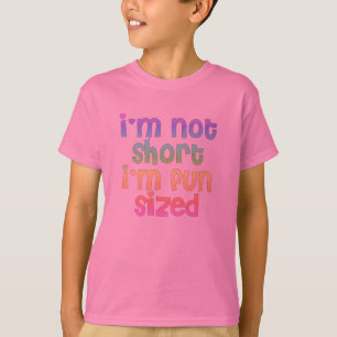 Camiseta Eu não sou curto mim sou t-shirt básico feito so