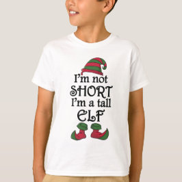 Camiseta Eu não sou Curto Sou um Elfo Alto