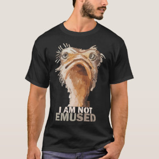 Camiseta Eu Não Sou Emubado Com Humor De Aves Da Uem