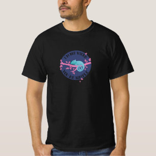 Camiseta "Eu não sou estranho, você é simples" Engraçado Ch