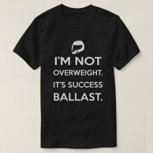 Camiseta Eu não sou excesso de peso ele sou reator do