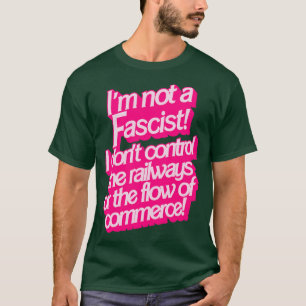 Camiseta Eu não sou fascista