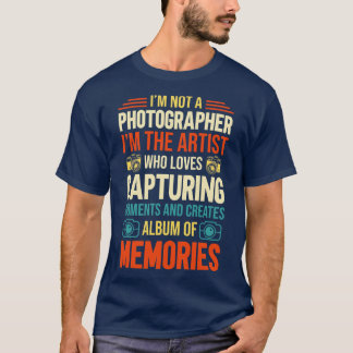 Camiseta Eu Não Sou Fotógrafo