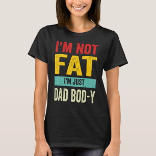 Camiseta Eu não sou gordo Eu sou apenas Pai Bacalhau Y Retr