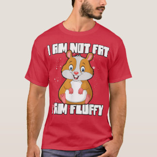 Camiseta Eu não sou gordo eu sou Fluffy Guiné Pig