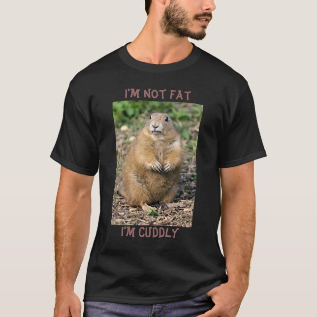 Camiseta Eu não sou gordo, mim sou T peluches (Frente)