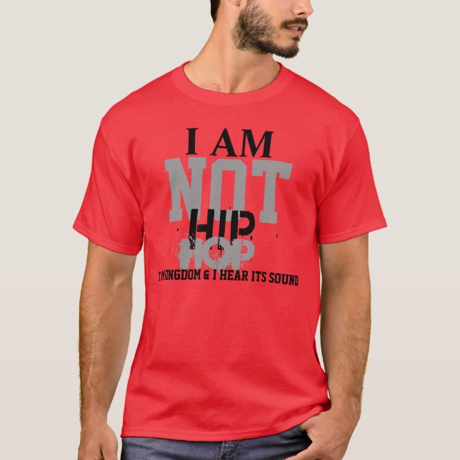 Camiseta Eu não sou Hip Hop Edtion novo (Frente)