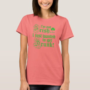 Camiseta Eu não sou irlandês