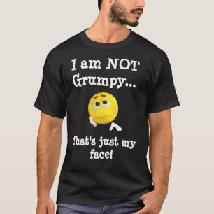 Camiseta Eu não sou mal-humorado… que é apenas minha ca