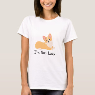 Camiseta Eu não sou memes preguiçosos de cachorro