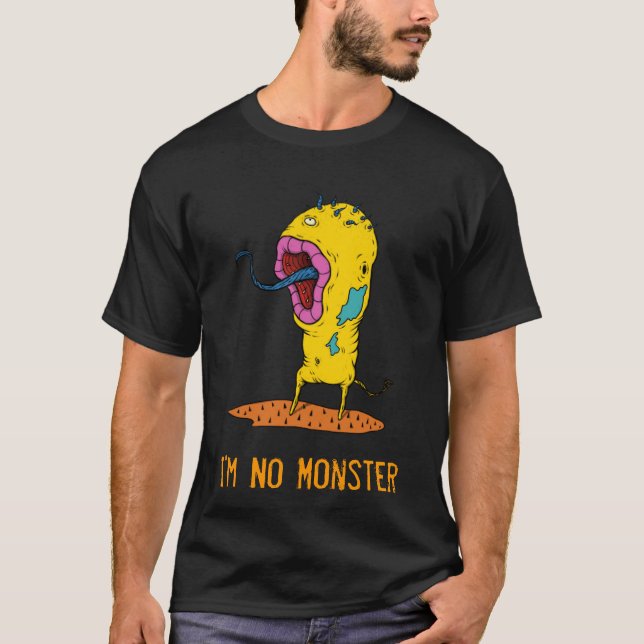 Camiseta Eu não sou nenhum monstro 28 (Frente)