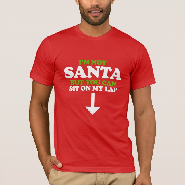 Camiseta Eu não sou papai noel (Frente)