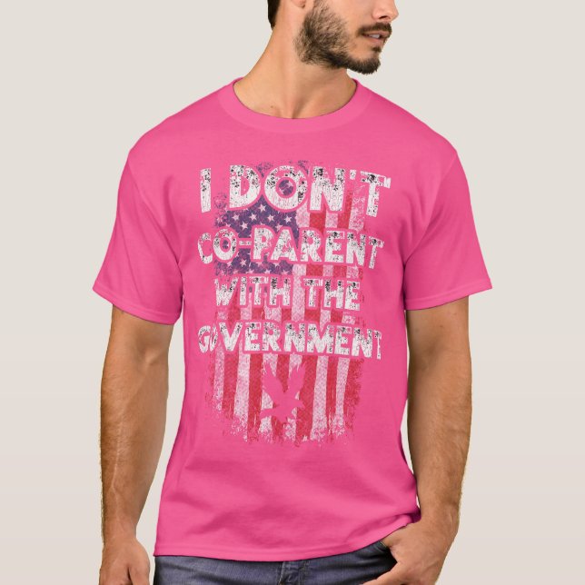 Camiseta Eu Não Sou Parente Do Governo Usa Pro Gun (Frente)