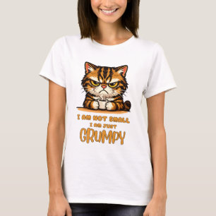 Camiseta Eu Não Sou Pequeno - Presente Engraçado de Gato Ma