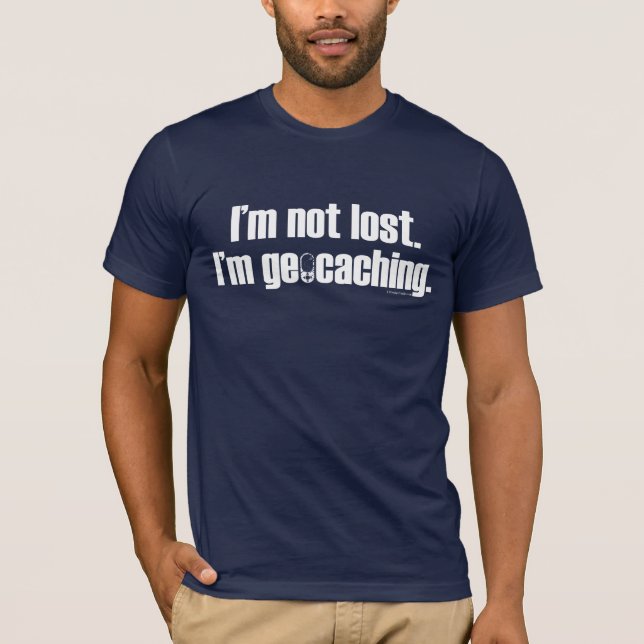 Camiseta Eu não sou perdido - obscuridade (Frente)