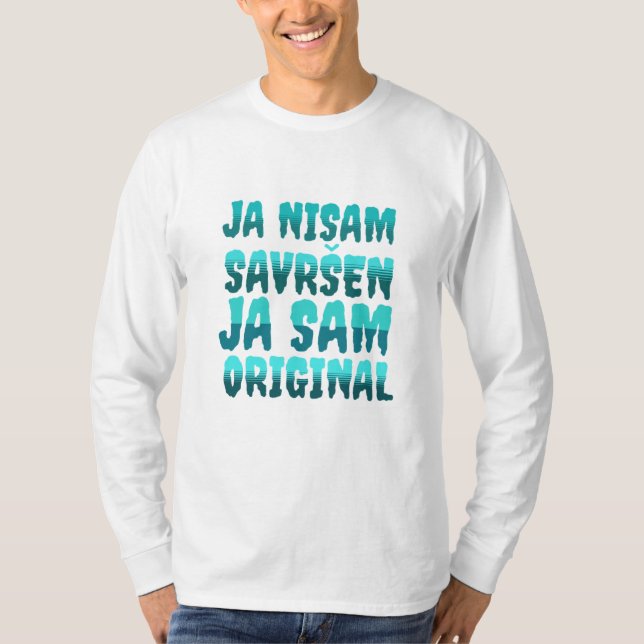 CAMISETA EU NÃO SOU PERFEITO (Frente)