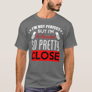 Camiseta Eu Não Sou Perfeito, Mas Sou Um Contador Tão Bonit