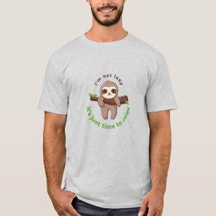 Camiseta eu não sou preguiçoso