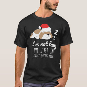 Camiseta Eu Não Sou Preguiçoso Estou Apenas No Modo De Poup