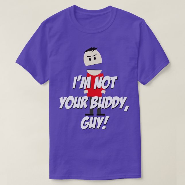 Camiseta Eu não sou sua Cara de Buddy (Frente do Design)