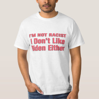 Camiseta Eu não sou t-shirt racista