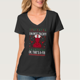 Camiseta Eu não sou Tachy Ok É um Hospital Ugly Enfermeiro