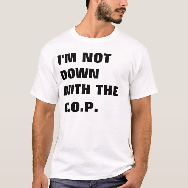 Camiseta Eu não sou trago com O GOP (Frente)