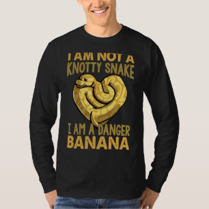 Camiseta Eu Não Sou Um Cobra Knotty Mas Sou Uma Banana Peri