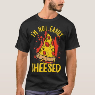 Camiseta Eu não sou um drago japonês de pizza de queijo fác
