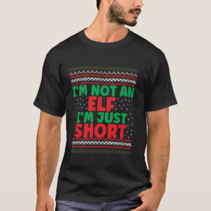 Camiseta Eu não sou um Elf Eu sou apenas um doce doce de Na