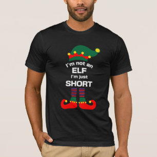 Camiseta Eu não sou um Elf Eu sou apenas um pequeno Natal e