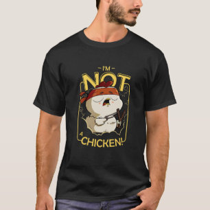 Camiseta Eu Não Sou Um Frango Eu Tenho Uma Personalidade Fo